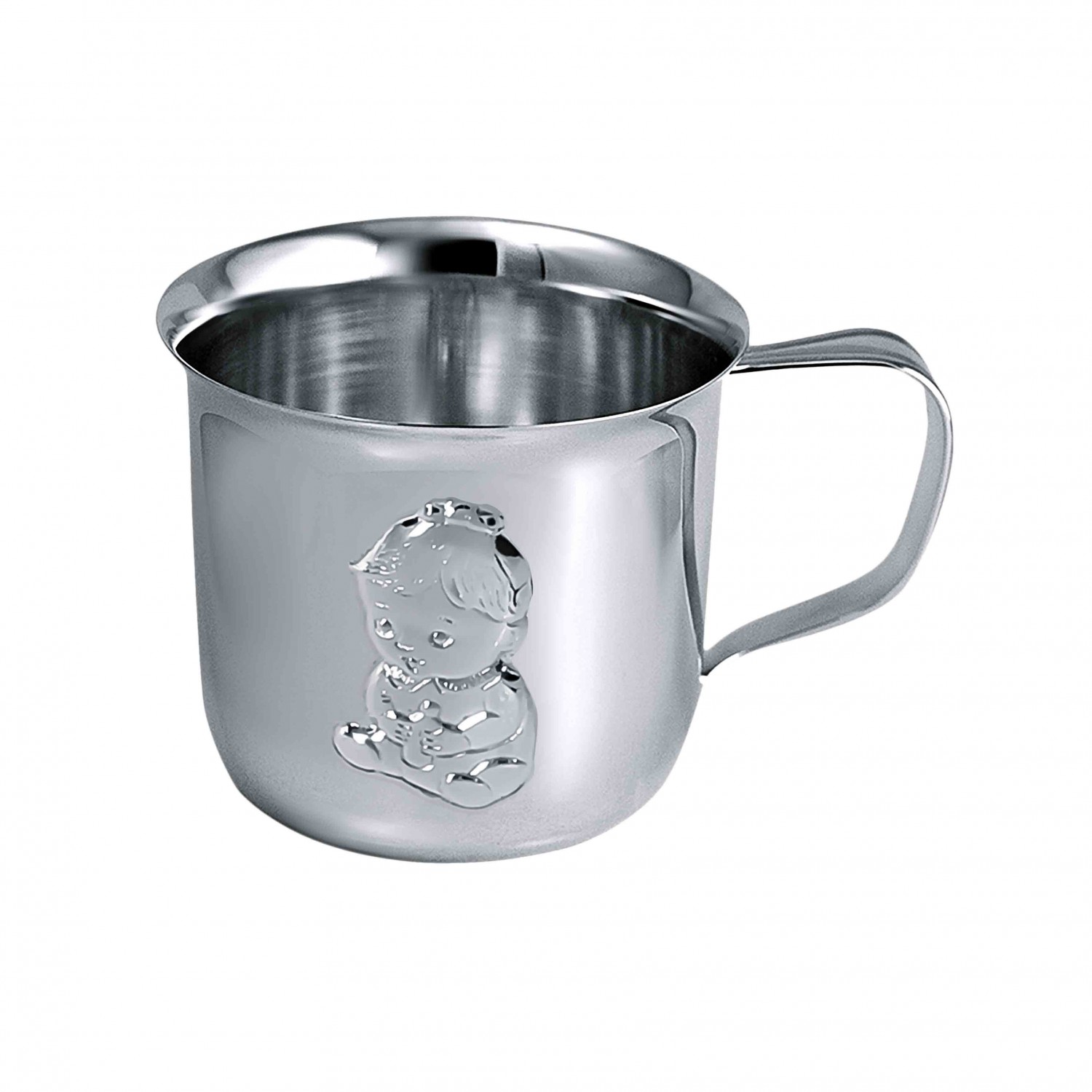 Sidabrinis puodelis Mergaitė 200ml