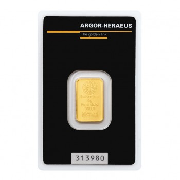 Investicinis Argor-Heraeus aukso luitas - 5 g