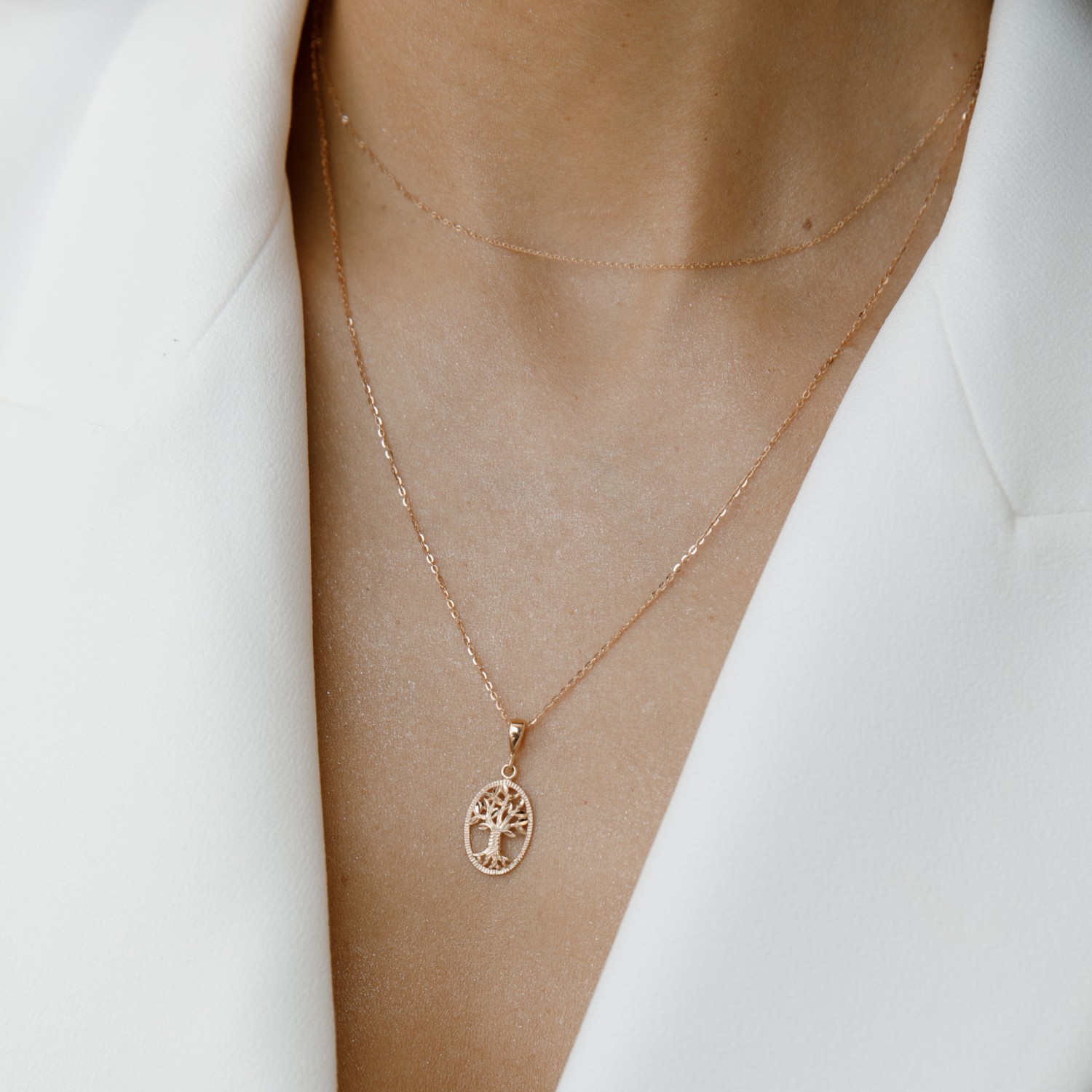 Auksinis pakabukas "Giminės/gyvybės medis"